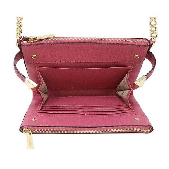 Michael Kors Bags Michael Kors Karla Ew Saffiano Leather Crossbody